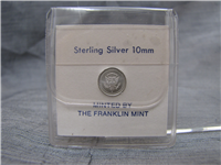 Jimmy Carter Presidential Sterling Mini-Coin (Franklin Mint, 1977)