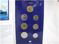 300 Years Russian Navy Fleet 6 Coin + Medal Set 1996