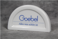 GOEBEL PLAQUE in GERMAN 2-1/4 inch Plaque  (Hummel, TMK 6)