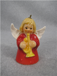 ANGEL WITH TRUMPET 3-1/2 inch Ornament Bell  (Hummel, TMK 6)