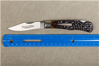 1990 REMINGTON UMC R1306 SB Jigged Bone Limited Edition Tracker Silver Bullet Knife