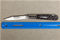 2000 REMINGTON UMC R1630SB Engraved Bolster Limited Edition Navigator Silver Bullet Knife