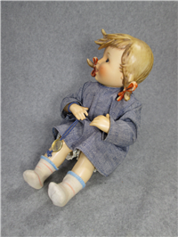 UMBRELLA GIRL 10 inch Porcelain Doll (Hummel 152B, TMK6, 1987)