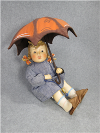 UMBRELLA GIRL 10 inch Porcelain Doll (Hummel 152B, TMK6, 1987)