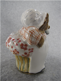 Beatrix Potter's MRS. TIGGY WINKLE 3 1/4" Figurine (F. Warne & Co, Beswick, England, 1948)