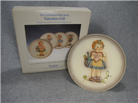 VALENTINE GIFT 1st Edition 6-1/4 inch Celebration Plate Series (Hummel 738, TMK 6)