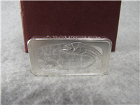 10th Anniversary of America In Space Silver Ingot  (Franklin Mint)