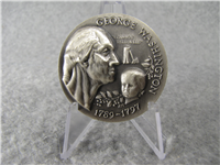 George Washington Sterling Medal  (Wittnauer Mint, 1972)