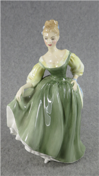 1962 FAIR LADY 7 1/4" Bone China Figurine  (Royal Doulton, HN 2193)
