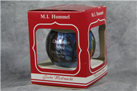 1989 Hummel CHRISTMAS SONG Goebel Glass Ornament (7th Annual Edition 1989)