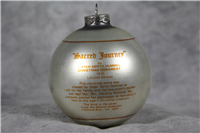 1976 Hummel SACRED JOURNEY Goebel Glass Ornament 3rd Limited Edn (Schmid 1976)
