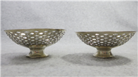 Pierced Sterling 1 3/8" Miniature Rice Bowl (Hutton & Sons LTD, 1908)