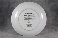 Hummel LITTLE EXPLORERS Limited Edition 8" Plate 23kt Gold Trim (Danbury Mint)