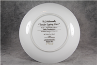 Hummel TENDER LOVING CARE Limited Edition 8-1/8" Plate 23kt Gold Trim (Danbury Mint)