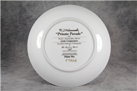 Hummel PRIVATE PARADE Limited Edition 8-1/8" Plate 23kt Gold Trim (Danbury Mint)