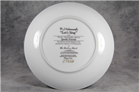 Hummel LET'S SING Limited Edition 8-1/8" Plate 23kt Gold Trim (Danbury Mint)