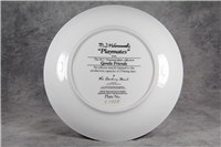 Hummel PLAYMATES Limited Edition 8-1/8" Plate 23kt Gold Trim (Danbury Mint)