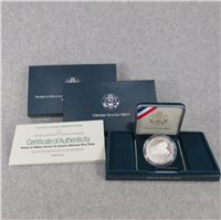 Women In Military Service Silver Dollar Proof with Box + COA (US Mint, 1994)