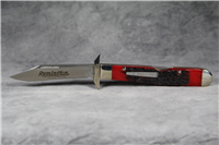 2007 REMINGTON UMC 18988 R1373 Red Bone Limited Edition Renegade Swing Guard Lockback Bullet Knife