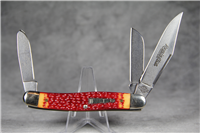 REMINGTON NEW TANG 18314 Red-Yellow Stockman Bullet Knife