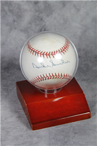 DUKE SNIDER (1926 - 2011, Baseball Player) Signed Baseball circa 1960s