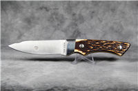 REMINGTON UMC R-6 Delrin Stag Fixed Blade Skinner Hunting Knife
