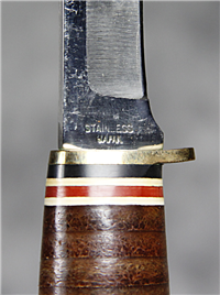 KA-BAR 1226 Bird & Trout Hunting Knife with Leather Sheath