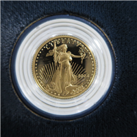 $5 Gold American Eagle Proof in Box with COA (US Mint, 2004W)   