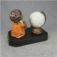 First Issue AFRICAN WANDERER 3-1/2 inch Figurine Globe & Base (Hummel 2062, TMK 8)