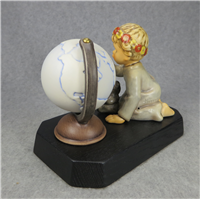 First Issue AUSTRALIAN WANDERER 3-3/4 inch Figurine Globe & Base (Hummel 2064, TMK 8)