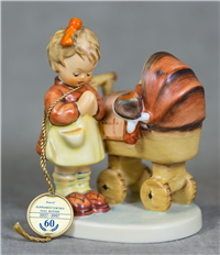 DOLL MOTHER PUPPENMUTTERCHEN 60th Anniversary 4-1/2 inch Figurine  (Hummel 67, TMK 7)