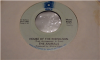 THE ANIMALS  The House Of The Rising Sun (MGM 13382, 1964) 45 RPM Record with Picture Sleeve