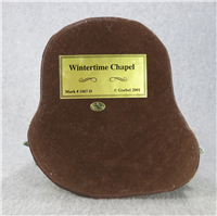 Hummel WINTERTIME CHAPEL 8 Inch Musical Hummelscape (Goebel 1067-D, 2001)
