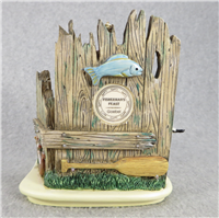 First Issue CATCH OF THE DAY 4-1/2 inch Figurine + FISHERMAN'S FEAST Hummelscape 1129-D (Hummel  2031, TMK 8)