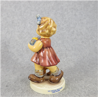 Limited Edition LITTLE KNITTER 4-1/4 inch Figurine + QUILTING BEE Hummelscape 1147-D (Hummel 2107/B, TMK 8)