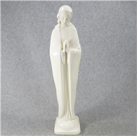 PRAYING MADONNA (without halo) 12-3/4" White Overglaze Figurine  (Hummel  45/1, TMK 2)