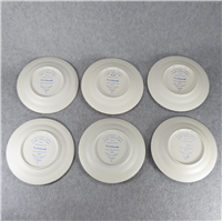 Set of 6 ANNUAL CHRISTMAS 6 inch Plates  (Hummel 692-697, TMK 7)