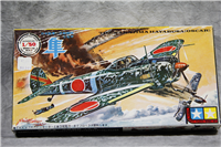 Vintage ARMY TYPE I FIGHTER HAYABUSA Ki-43 OSCAR 1/50 Plastic Model Kit (Tamiya Mokei Japan No. 7)
