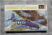 Vintage GRUMMAN F4F-4 WILDCAT 1/72 Plastic Model Kit (Revell H-639:70)