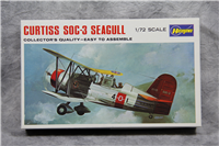 Vintage CURTISS SOC-3 SEAGULL 1/72 Plastic Model Kit (Hasegawa JS-057:100)