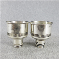 Pierced Sterling Silver 1-5/8" Hurricane Candle Holder Screw On Inserts 