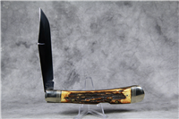 1991 WINCHESTER 1950 MDKC Limited Edition Stag Single-Blade Lockblade Knife