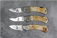 PARKER CUT CO. Indians Series III Set of 3 Pocket Knives