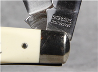 SCHRADE SCRIMSHAW SC-505 Setter & Pheasant Stockman Knife