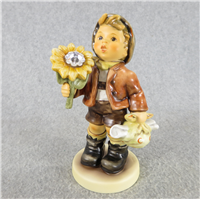 SUNFLOWERS, MY LOVE? 5-1/2 inch Figurine  (Hummel 902, TMK 8)