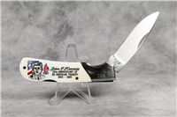 1988 FROST CUTLERY Folding Lockback Knife-JFK 25th Anniv. of American Tragedy