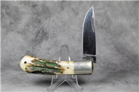PARKER CUT CO K126 Stag Folding Lockback Knife