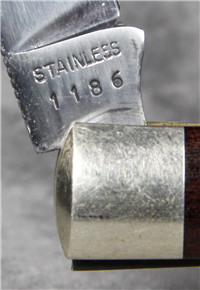 KA-BAR USA 1186 Classic Wood Folding Lockback Knife
