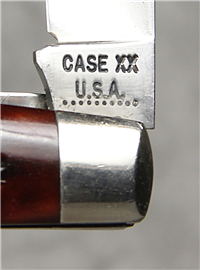 1970 CASE XX USA 6488 Red Jigged Bone Congress