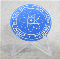 1964-1965 World's Fair Neutron Irradiated 1957 Silver Dime & Plastic Holder 
